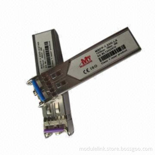 SFP 1000Base-ZX CWDM 80km 1510nm Receiver with Very Low Filter